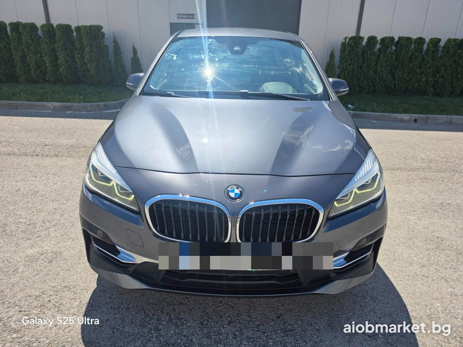 BMW 218I GRAN TOURER — СИВ МЕТАЛИК, Бензин